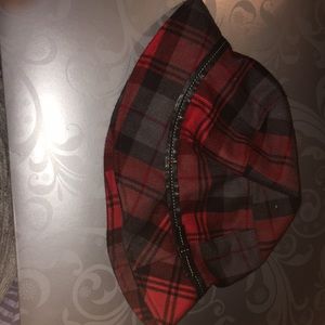 Coach plaid bucket hat